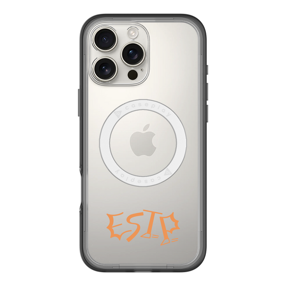 スリムプロテクションプレミアムケース with MagSafe［ オリジナル - ESTP 起業家 - アルファベット ］
