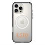 スリムプロテクションプレミアムケース with MagSafe［ オリジナル - ESTP 起業家 - アルファベット ］