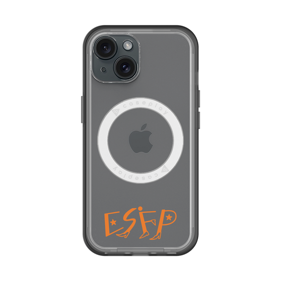 スリムプロテクションプレミアムケース with MagSafe［ オリジナル - ESFP エンターテイナー - アルファベット ］