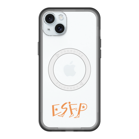 スリムプロテクションプレミアムケース with MagSafe［ オリジナル - ESFP エンターテイナー - アルファベット ］
