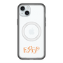 スリムプロテクションプレミアムケース with MagSafe［ オリジナル - ESFP エンターテイナー - アルファベット ］