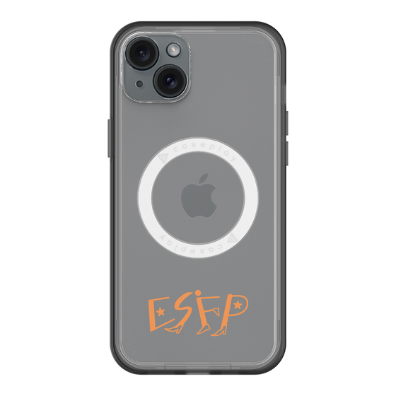 スリムプロテクションプレミアムケース with MagSafe［ オリジナル - ESFP エンターテイナー - アルファベット ］