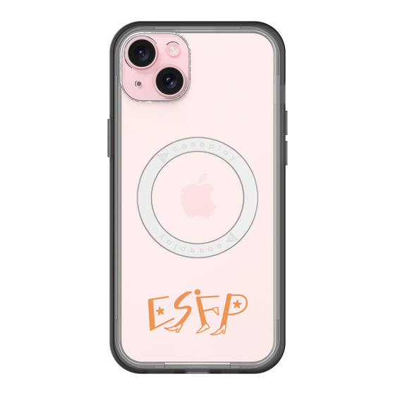 スリムプロテクションプレミアムケース with MagSafe［ オリジナル - ESFP エンターテイナー - アルファベット ］