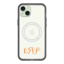 スリムプロテクションプレミアムケース with MagSafe［ オリジナル - ESFP エンターテイナー - アルファベット ］