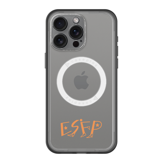 スリムプロテクションプレミアムケース with MagSafe［ オリジナル - ESFP エンターテイナー - アルファベット ］