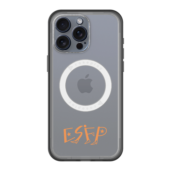 スリムプロテクションプレミアムケース with MagSafe［ オリジナル - ESFP エンターテイナー - アルファベット ］