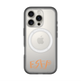 スリムプロテクションプレミアムケース with MagSafe［ オリジナル - ESFP エンターテイナー - アルファベット ］