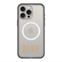 スリムプロテクションプレミアムケース with MagSafe［ オリジナル - ISTP 巨匠 - アルファベット ］