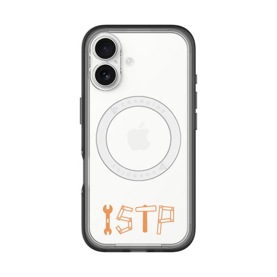 スリムプロテクションプレミアムケース with MagSafe［ オリジナル - ISTP 巨匠 - アルファベット ］