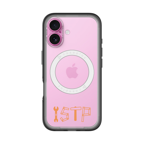 スリムプロテクションプレミアムケース with MagSafe［ オリジナル - ISTP 巨匠 - アルファベット ］