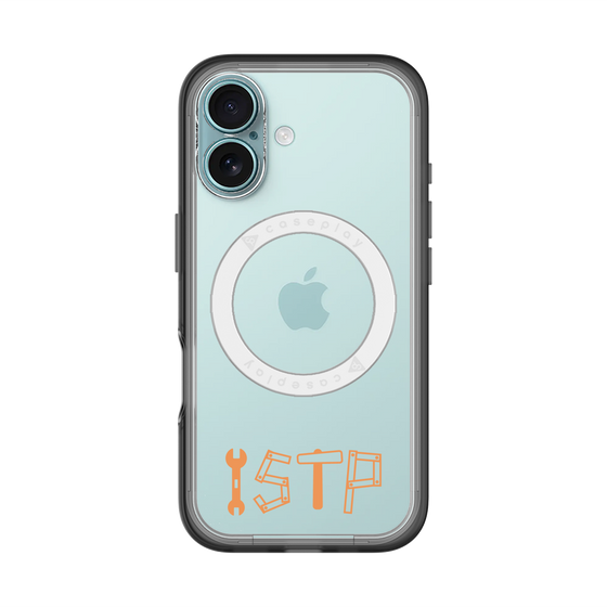 スリムプロテクションプレミアムケース with MagSafe［ オリジナル - ISTP 巨匠 - アルファベット ］
