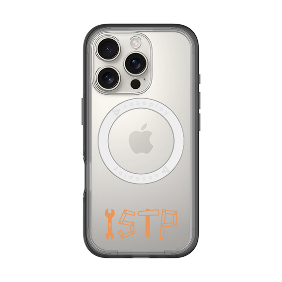 スリムプロテクションプレミアムケース with MagSafe［ オリジナル - ISTP 巨匠 - アルファベット ］