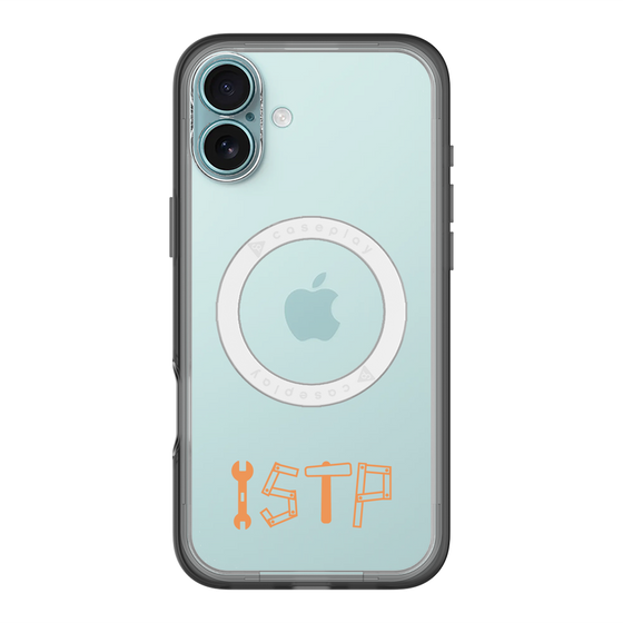 スリムプロテクションプレミアムケース with MagSafe［ オリジナル - ISTP 巨匠 - アルファベット ］