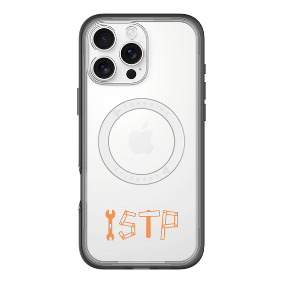 スリムプロテクションプレミアムケース with MagSafe［ オリジナル - ISTP 巨匠 - アルファベット ］