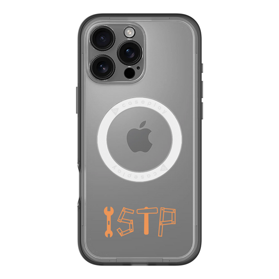 スリムプロテクションプレミアムケース with MagSafe［ オリジナル - ISTP 巨匠 - アルファベット ］