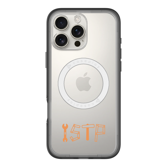 スリムプロテクションプレミアムケース with MagSafe［ オリジナル - ISTP 巨匠 - アルファベット ］