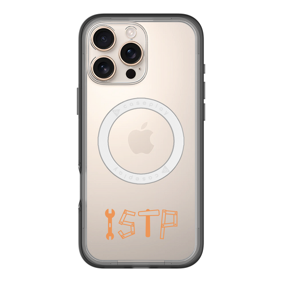 スリムプロテクションプレミアムケース with MagSafe［ オリジナル - ISTP 巨匠 - アルファベット ］