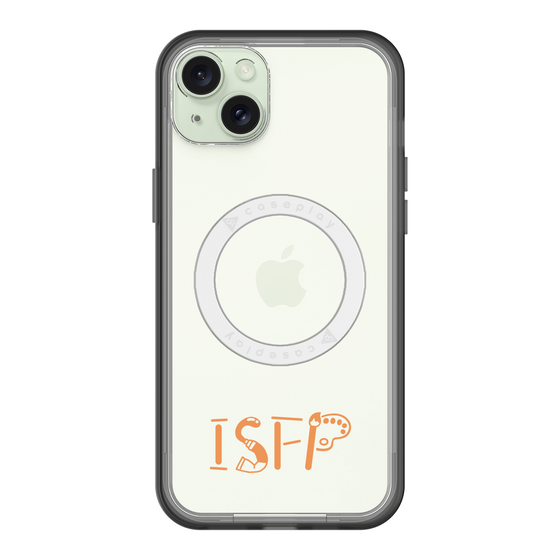スリムプロテクションプレミアムケース with MagSafe［ オリジナル - ISFP 冒険家 - アルファベット ］