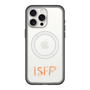 スリムプロテクションプレミアムケース with MagSafe［ オリジナル - ISFP 冒険家 - アルファベット ］