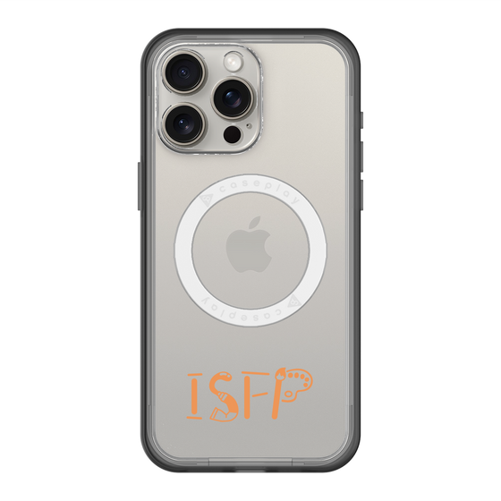 スリムプロテクションプレミアムケース with MagSafe［ オリジナル - ISFP 冒険家 - アルファベット ］