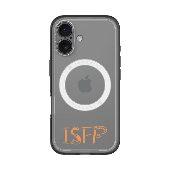 スリムプロテクションプレミアムケース with MagSafe［ オリジナル - ISFP 冒険家 - アルファベット ］