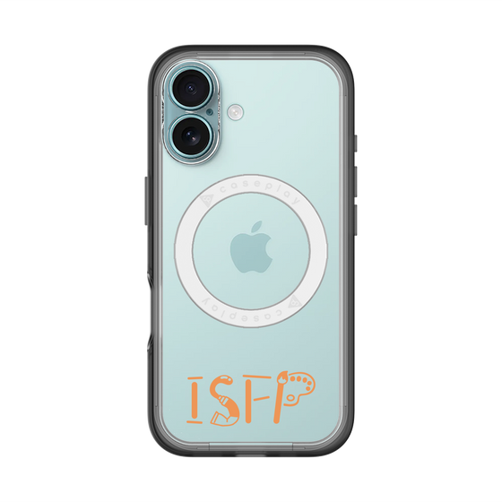 スリムプロテクションプレミアムケース with MagSafe［ オリジナル - ISFP 冒険家 - アルファベット ］