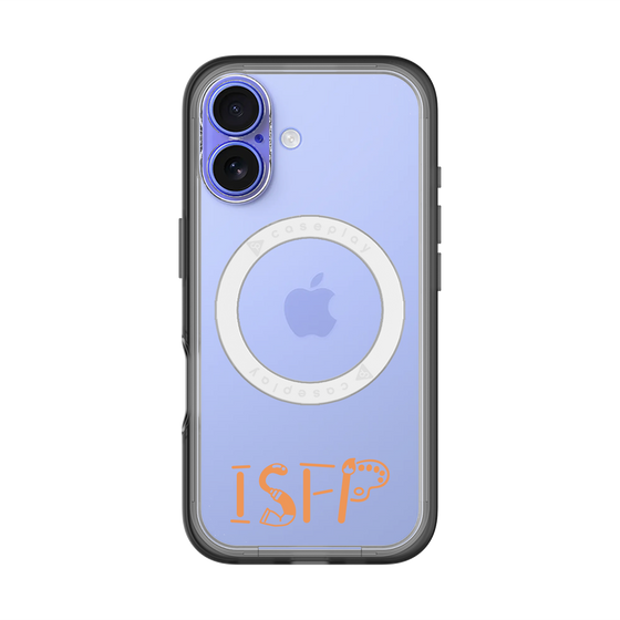スリムプロテクションプレミアムケース with MagSafe［ オリジナル - ISFP 冒険家 - アルファベット ］