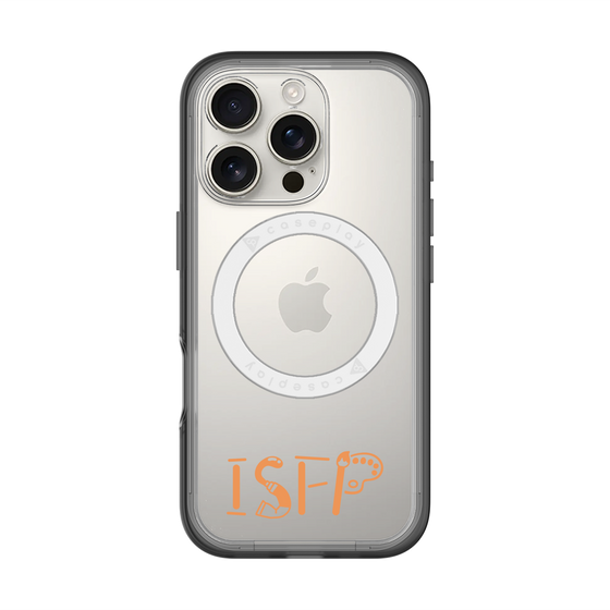 スリムプロテクションプレミアムケース with MagSafe［ オリジナル - ISFP 冒険家 - アルファベット ］