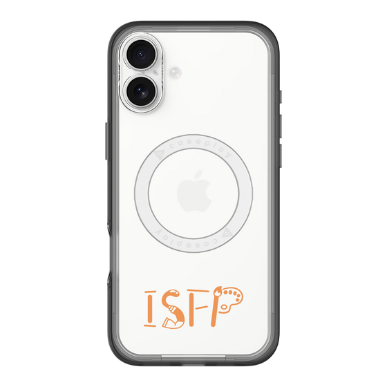 スリムプロテクションプレミアムケース with MagSafe［ オリジナル - ISFP 冒険家 - アルファベット ］