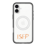スリムプロテクションプレミアムケース with MagSafe［ オリジナル - ISFP 冒険家 - アルファベット ］