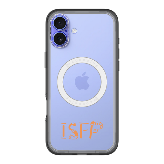 スリムプロテクションプレミアムケース with MagSafe［ オリジナル - ISFP 冒険家 - アルファベット ］