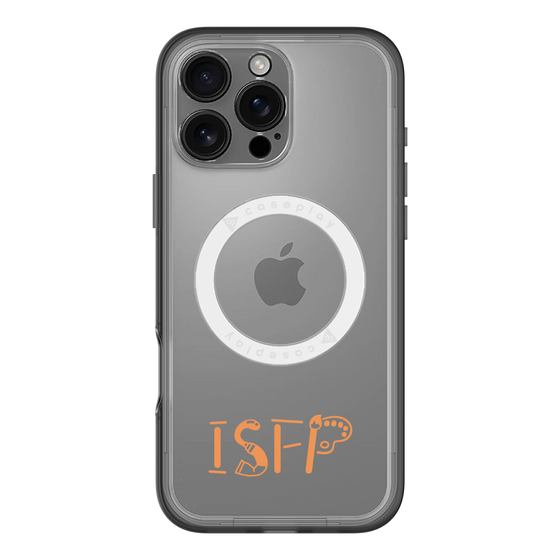 スリムプロテクションプレミアムケース with MagSafe［ オリジナル - ISFP 冒険家 - アルファベット ］