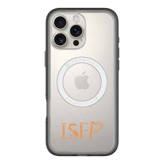 スリムプロテクションプレミアムケース with MagSafe［ オリジナル - ISFP 冒険家 - アルファベット ］
