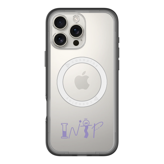 スリムプロテクションプレミアムケース with MagSafe［ オリジナル - INTP 論理学者 - アルファベット ］