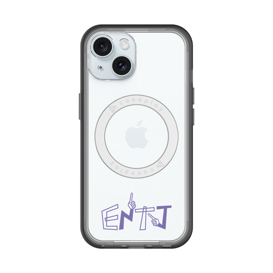 スリムプロテクションプレミアムケース with MagSafe［ オリジナル - ENTJ 指揮官 - アルファベット ］