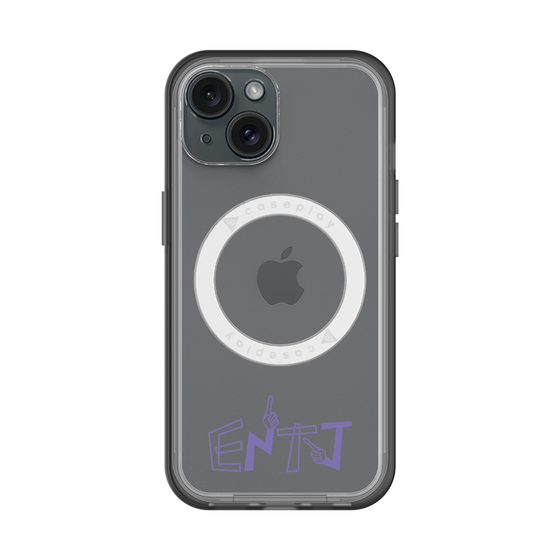 スリムプロテクションプレミアムケース with MagSafe［ オリジナル - ENTJ 指揮官 - アルファベット ］
