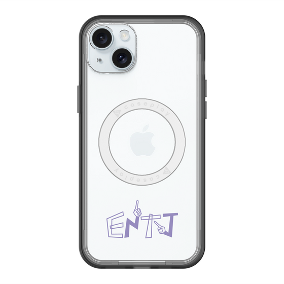 スリムプロテクションプレミアムケース with MagSafe［ オリジナル - ENTJ 指揮官 - アルファベット ］
