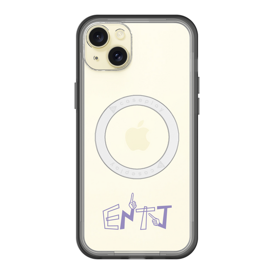 スリムプロテクションプレミアムケース with MagSafe［ オリジナル - ENTJ 指揮官 - アルファベット ］