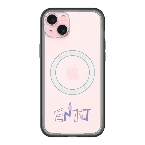 スリムプロテクションプレミアムケース with MagSafe［ オリジナル - ENTJ 指揮官 - アルファベット ］