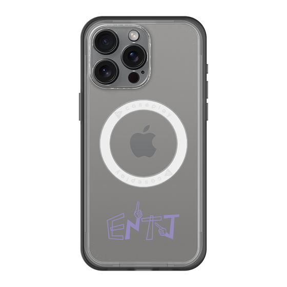 スリムプロテクションプレミアムケース with MagSafe［ オリジナル - ENTJ 指揮官 - アルファベット ］