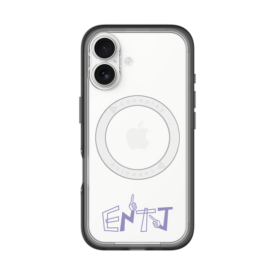 スリムプロテクションプレミアムケース with MagSafe［ オリジナル - ENTJ 指揮官 - アルファベット ］