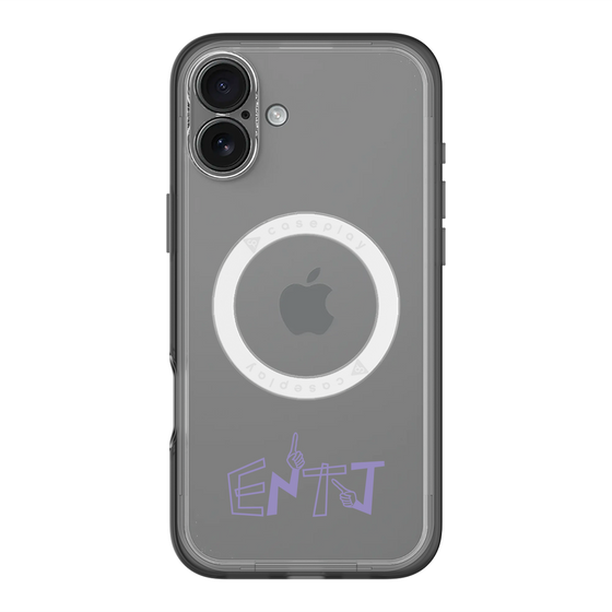 スリムプロテクションプレミアムケース with MagSafe［ オリジナル - ENTJ 指揮官 - アルファベット ］