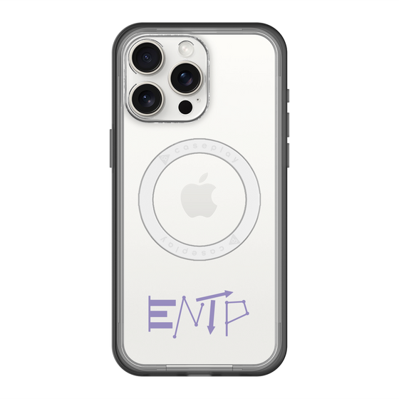 スリムプロテクションプレミアムケース with MagSafe［ オリジナル - ENTP 討論者 - アルファベット ］