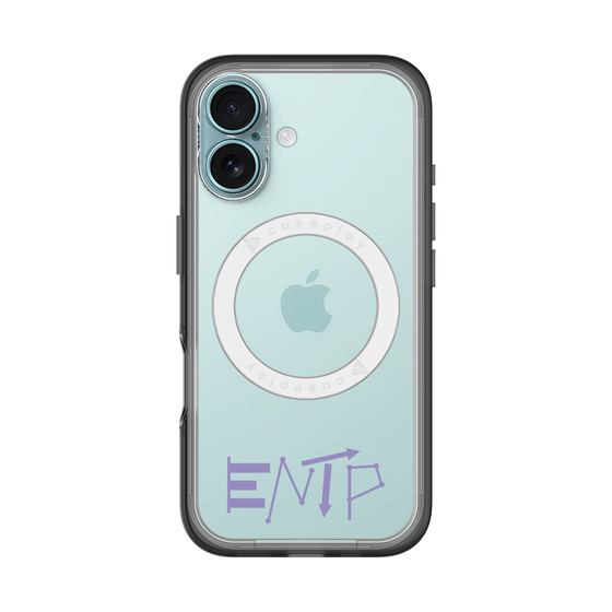 スリムプロテクションプレミアムケース with MagSafe［ オリジナル - ENTP 討論者 - アルファベット ］