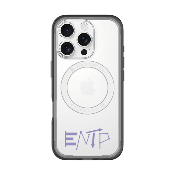 スリムプロテクションプレミアムケース with MagSafe［ オリジナル - ENTP 討論者 - アルファベット ］
