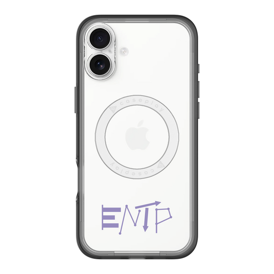 スリムプロテクションプレミアムケース with MagSafe［ オリジナル - ENTP 討論者 - アルファベット ］