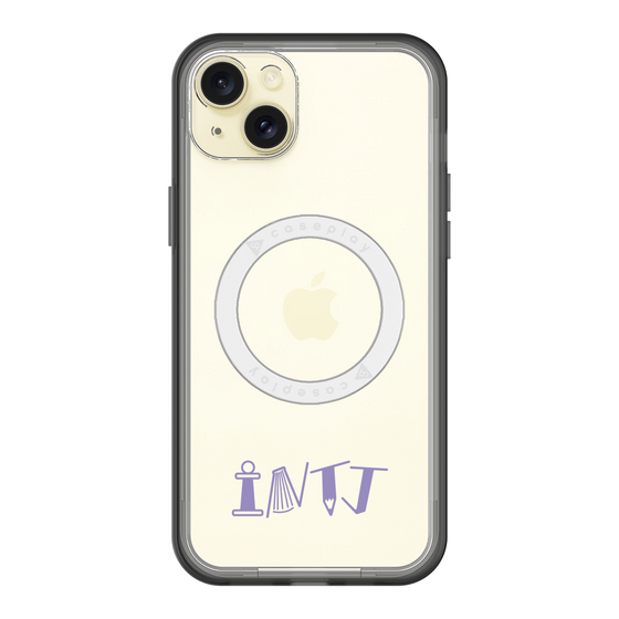スリムプロテクションプレミアムケース with MagSafe［ オリジナル - INTJ 建築家 - アルファベット ］