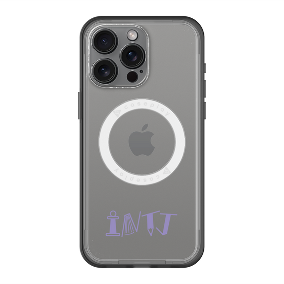 スリムプロテクションプレミアムケース with MagSafe［ オリジナル - INTJ 建築家 - アルファベット ］