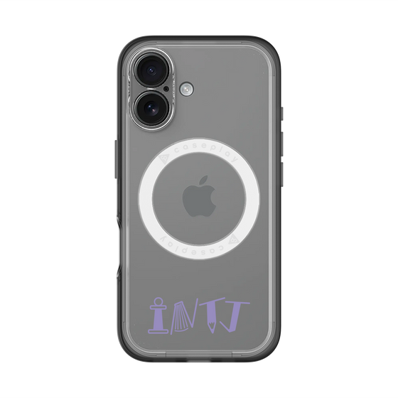 スリムプロテクションプレミアムケース with MagSafe［ オリジナル - INTJ 建築家 - アルファベット ］