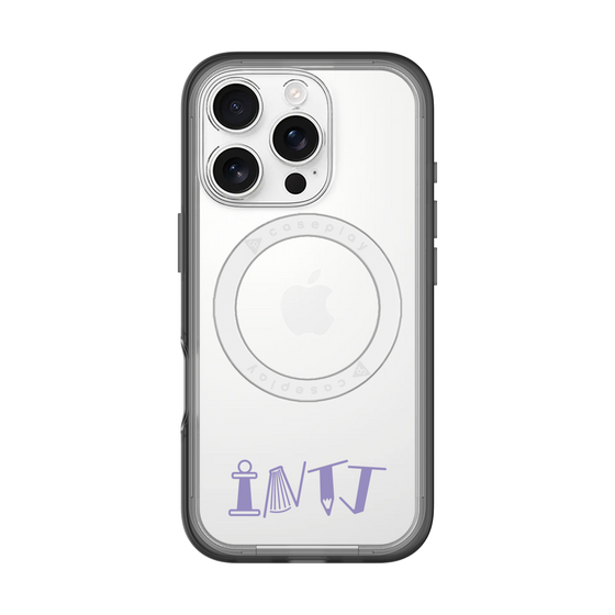 スリムプロテクションプレミアムケース with MagSafe［ オリジナル - INTJ 建築家 - アルファベット ］